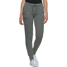 Superdry Pants Superdry Vintage Logo Embroidered Joggers - Grey