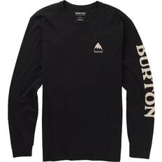 Burton Herren T-Shirts Burton Elite Long Sleeve T-Shirt - Black