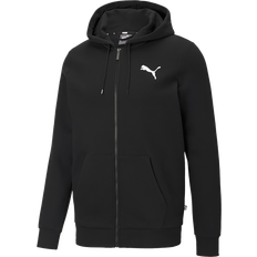 Puma 3XL Sweaters Puma Essentials Small Logo Full-Zip Hoodie - Black