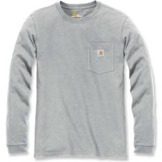 Carhartt 103244 Heavyweight Pocket T-Shirt med Lange Ærmer Dame