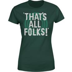 Looney Tunes That's All Folks Men's T-Shirt Forest