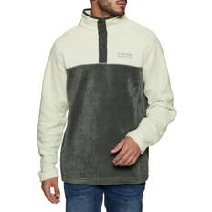 Columbia Tops Columbia Steens Mountain Half Snap Fleece - Charcoal Heather/Shark