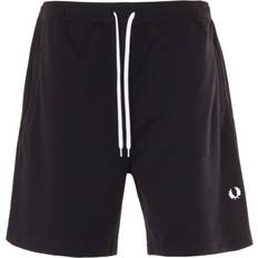 Fred Perry Homme Pantalons & Shorts Fred Perry Reverse Tricot Short Black