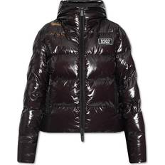 DSquared2 Hooded down jacket Sort, Dame IT