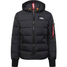 Puffer Hood Jacket - Black