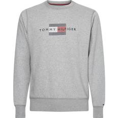 Tommy Hilfiger Regular Fit Sweatshirt - Navy/Grijs Gemêleerd/Rood/Wit