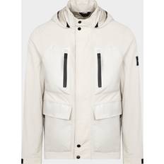 Calvin Klein Crinkle Nylon Jacket, Stony