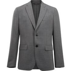 J.Lindeberg Herre Dressjakker J.Lindeberg Hopper Active Hopsack Blazer - Grey/Grey Melange