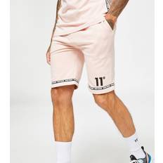 11 Degrees Pantalones Cortos Deportivos Con Cinta Adhesiva - Rosa Masilla Putty Pink