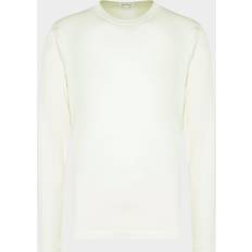 Norse Projects Holger Tab Series Logo LS Mand Sweatshirts Ensfarvet hos Magasin