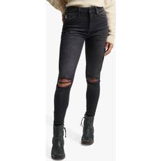 Superdry Women Jeans Superdry High Rise Skinny Jeans - Dark Grey