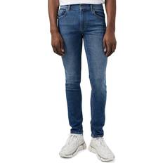 J.Lindeberg Herre Jeans J.Lindeberg Jay Active Mid Indigo Jeans Mand Jeans Ensfarvet hos Magasin Mid