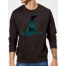 Harry potter sorting hat Harry Potter Sorting Hat Silhouette Sweatshirt - Black