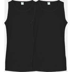 Dovre 2P Organic Cotton Singlet - Zwart