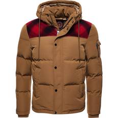 Superdry Quilted Everest Jacket Mand Termojakker Blomstret Polyester hos Magasin Canyon