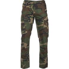 Teesar Mil-Tec BDU Field Byxor, Slim Fit Woodland