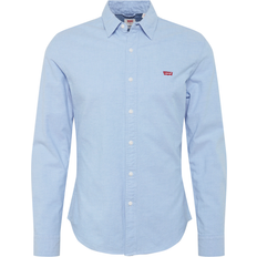 Levi's Skjortor Levi's – Blå, smal oxfordskjorta med liten logga