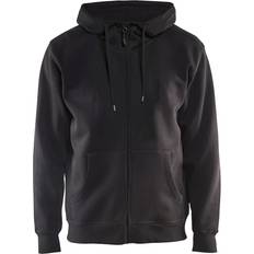 3366 Full Zipped Hoodie - Black