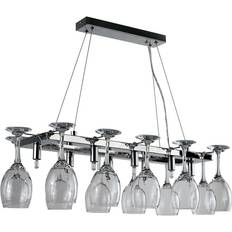 Best Hooks & Hangers MiniSun Chalice 8-Way Wine Glass Holder Hook & Hanger