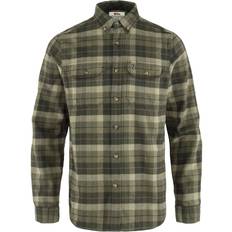 Fjällräven Singi Heavy Flannel Shirt - Green/Deep Forest