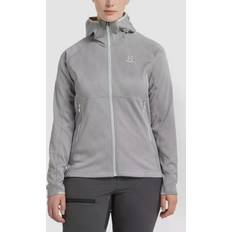 Haglöfs Damen Pullover Haglöfs Skuta Hood - Gray