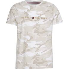 Tommy Hilfiger Heritage T-Shirt mit V-Ausschnitt - Navy/Rot/Weiß