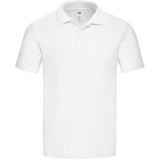 Fruit of the Loom Mens Original Polo Shirt - White