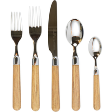 Brown Cutlery Sets Vietri Albero Five-Piece Place Setting Cutlery Set 5pcs