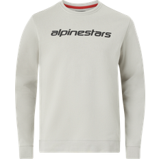 Argent - Sweat-shirt Pulls Alpinestars Linear Crew Chandail - Silver/Black