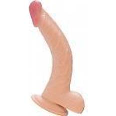 All American Whopper 8 Inch Dong Black/White