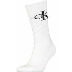 Calvin Klein Calcetines Altos Para Mujer 701218751 Gris - Blanco