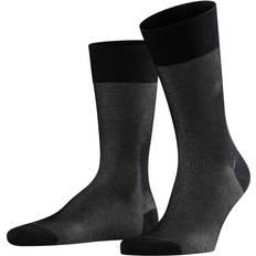 Falke shadow Falke Chaussettes Two Tone Shadow Effect Dress Socks - Bleu