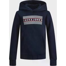 Jack & Jones and Corp Logo Hoodie Junior Boys