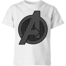 Marvel Kinderbekleidung Marvel Avengers Endgame Iconic Logo T-Shirt - Weiß