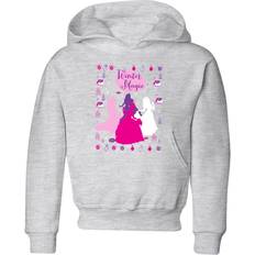 Disney Hoodies Children's Clothing Disney Kid's Princess Silhouettes Christmas Hoodie