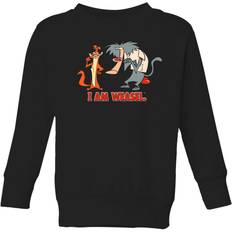 Original Hero Kid's I Am Weasel Characters Sweatshirt - Black
