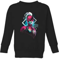 Marvel Sudadera Neon Warrior de Captain - Negro