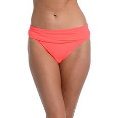 Blue - Women Bikini Bottoms La Blanca Island Shirred Bikini Bottom