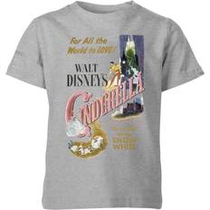 Disney Princess Cinderella Retro Poster Kids' T-Shirt 11-12