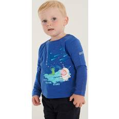 Regatta Peppa L/S Grafisk T-shirt - Marinblått