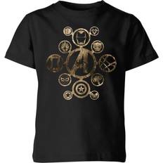 Marvel Avengers Infinity War Icon Camiseta - Negra