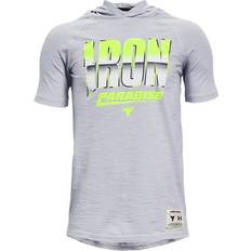 Sudaderas con capucha Under Armour T-shirt Y Project Rock Cc SS Tee - Gray