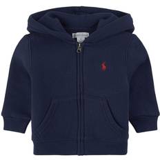 Polo Ralph Lauren Hoodies Barnkläder Polo Ralph Lauren Barn Logo Huvtröja Marinblå Marinblå