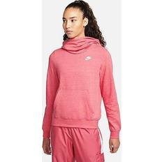 Nike Women's Sportswear Funnel-Neck Hoodie Black/Black/White