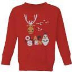 Disney Frozen Olaf and Sven Kids' Christmas Sweatshirt 11-12