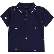 Negro Polos Firetrap Polo Shirt Junior Boys