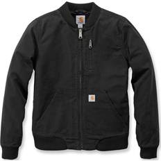 Carhartt Women Outerwear Carhartt Women's Rugged Flex Relaxed Fit Canvas Jacket - Black