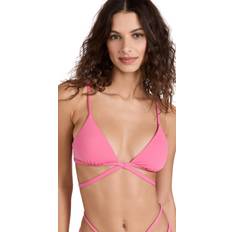 L Bikini Tops Jonathan Simkhai Harlen Bikini Top Flamingo