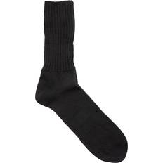 Egtved Strømper Wool Ribbed Sock - Mørkgrå