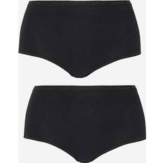 Playtex Organic Bio Maxi Compression Panties - Black